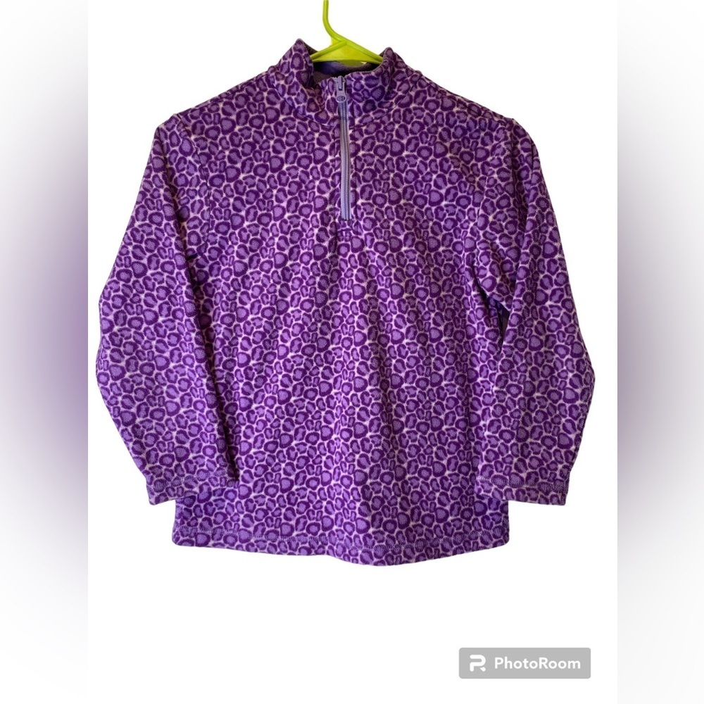 Hanna Andersson 1/4 zip up sweater size 130cm ,US 8